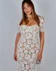Dress chic White