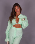 Linum Crop menta