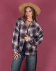 Camicia britannique blu
