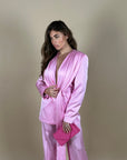 Flower Luxury Blazer pink
