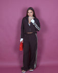 Pantalone Brown con banda laterale