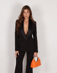 Slim musa blazer black