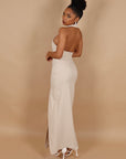 Dress Jumeirah scollo america beige