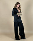 Flower Luxury Blazer black