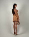 Mini dress Chiara beige