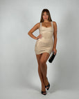 Mini dress bandage simply oro