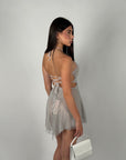 Dress Coachella argento