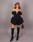 Mini dress Nora nero