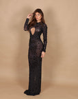 Abito luxury diamond eclipse nero