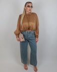 Camicia Elly bronzo