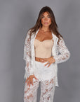 Tailleur macrame White