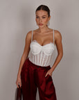 Corsetto lady bianco