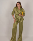 Coordinato kimono Maya verde