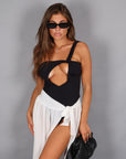 Costume tropicana nero