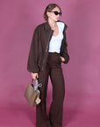 Pantalone classic Brown