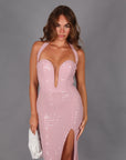 Long dress Anastasia Pink