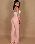 Pants flare Nervue pink