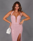 Long dress Anastasia Pink