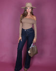 Body scollo a barca camel