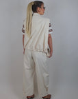 Pantalone Balloon panna