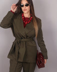 Tailleur giappo verde
