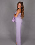 Jumpsuit candy strass lilla