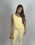 Gilet Amanda giallo