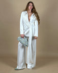 Flower Luxury Blazer off white