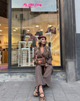 Tailleur giappo Brown