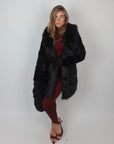 Pelliccia Coat nero