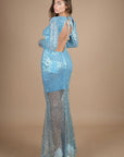 Net dress Sky