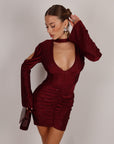 Dress Hilary bordeaux