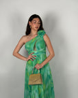 Dress rainbow verde