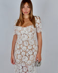 Dress chic White