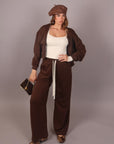 Coordinato comfy just brown