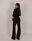 Slim musa blazer black