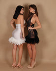 Dress luxury diamond black