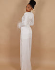 Dress the queen bianco