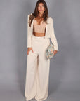 Plume Pants beige