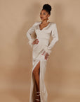 Dress the queen beige