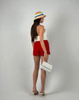 Shorts rosso basic