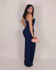 Jumpsuit Candy blu navy