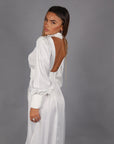New athens dress off white