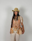 Coordinato oriental beige