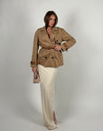 Trench Ludovica beige