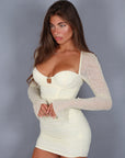 Mini dress Olly giallo