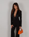 Slim musa blazer black