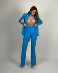 Pantalone Musa turchese