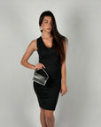 Bandage scollo V nero