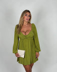 Mini dress starlette verde